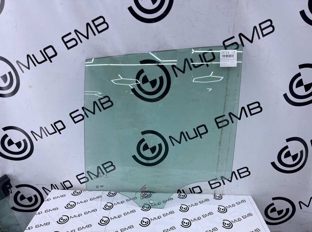 Стекло двери BMW X5 xDrive50e LCI 2023 G05 B58B30S Задн. Лев.