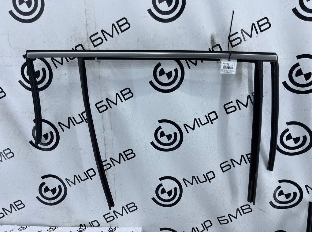 Уплотнитель стекла двери BMW X7 xDrive40i LCI 2023 G07 B58B30P Задн. Прав.