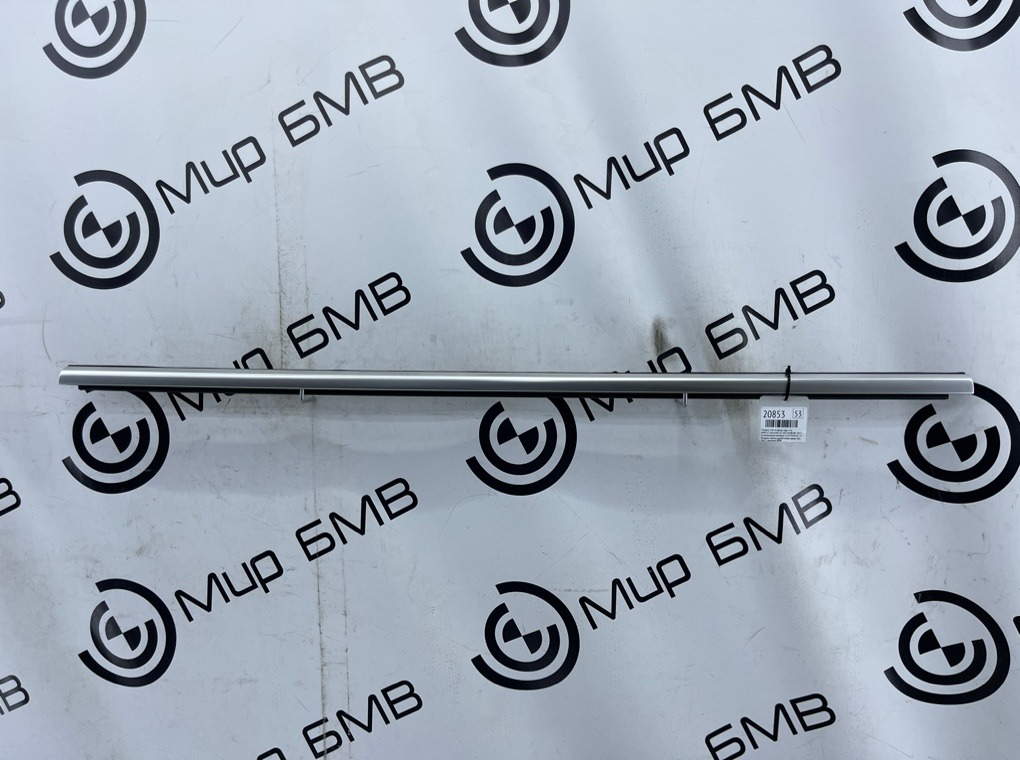 Молдинг стекла двери BMW X7 xDrive40i LCI 2023 G07 B58B30P Задн. Лев.