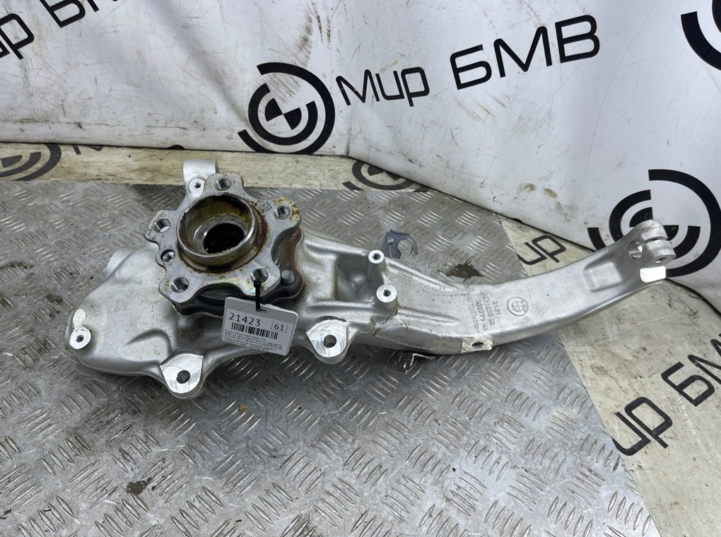 Кулак поворотный BMW X6 xDrive30d M Sport LCI 45216 G06 B57D30B Перед. Лев.