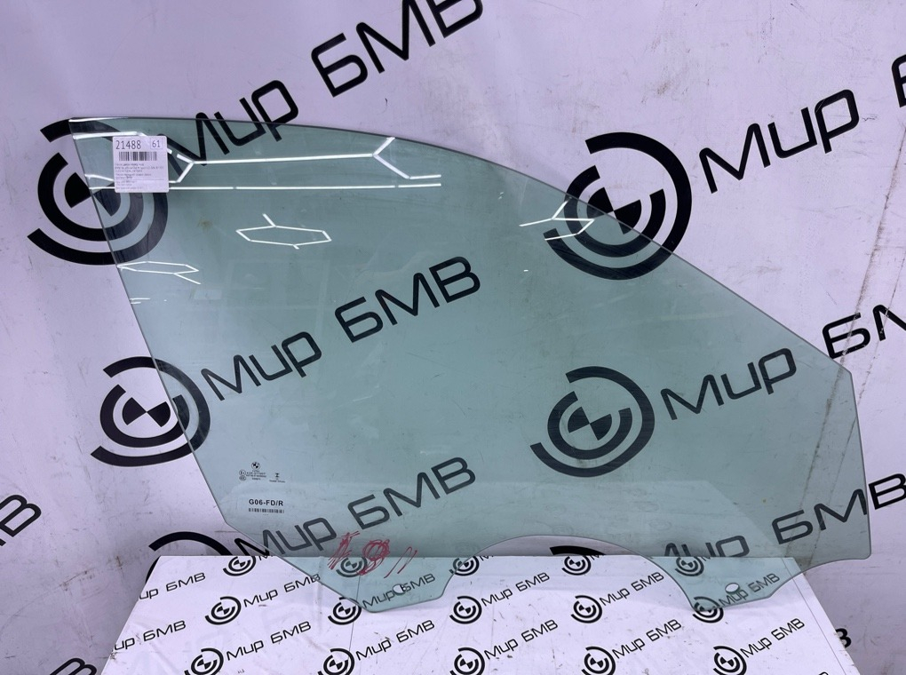 Стекло двери BMW X6 xDrive30d M Sport LCI 45216 G06 B57D30B Перед. Прав.