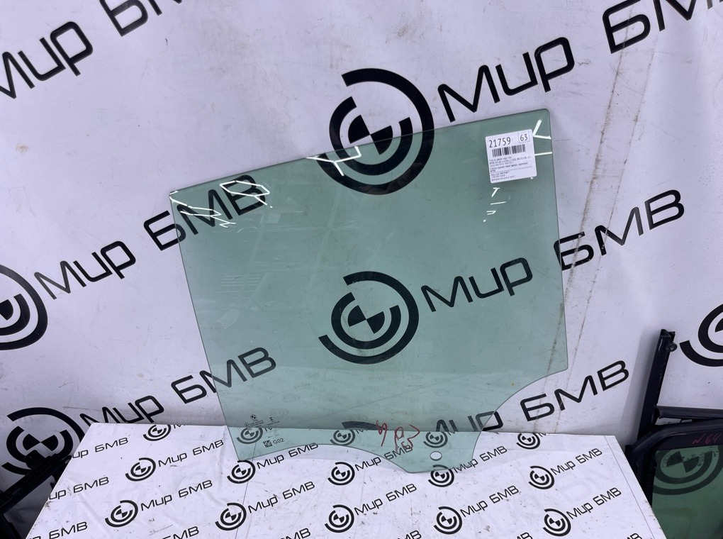 Стекло двери BMW X4 xDrive20d LCI 2023 G02 (B47D20B Задн. Лев.