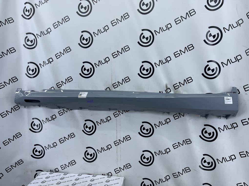 Накладка порога BMW X5 M Competition LCI 2023 F95 S68B44A Лев.