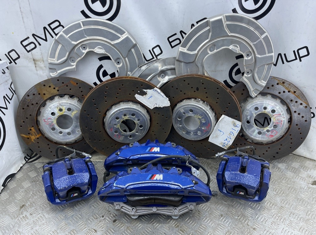 Тормозные диски и суппорты BMW X5 M Competition LCI 2023 F95 S68B44A