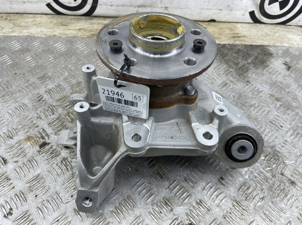 Кулак поворотный BMW X5 M Competition LCI 2023 F95 S68B44A Задн. Лев.