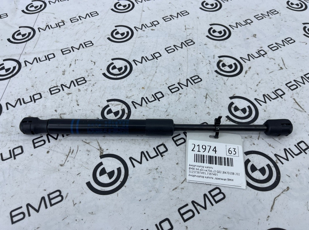 Амортизатор капота BMW X4 xDrive20d LCI 2023 G02 (B47D20B
