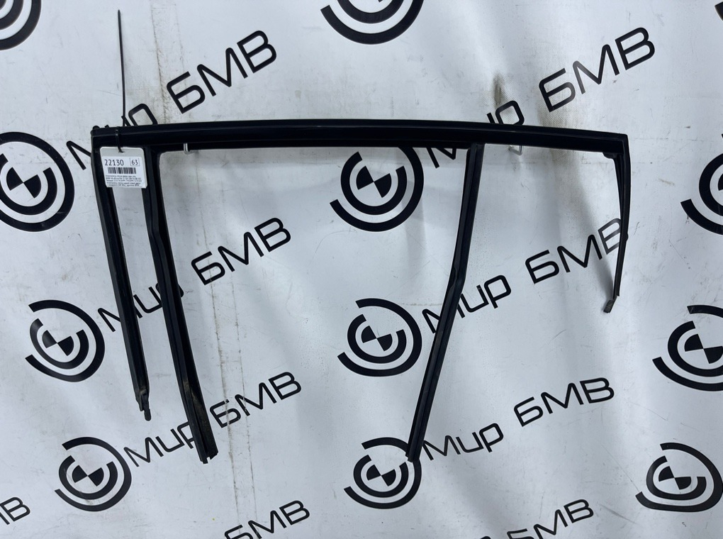 Уплотнитель стекла двери BMW X4 xDrive20d LCI 2023 G02 (B47D20B Задн. Лев.