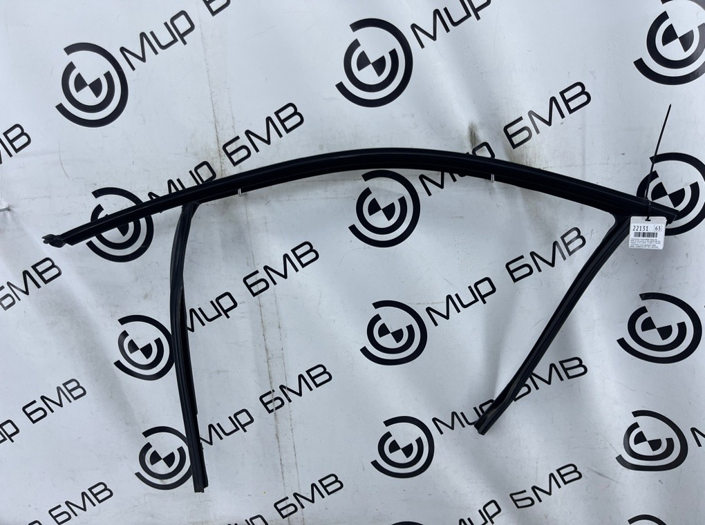 Уплотнитель стекла двери BMW X4 xDrive20d LCI 2023 G02 (B47D20B Перед. Лев.