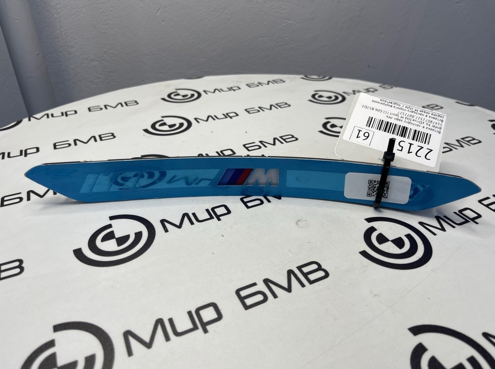 Вставка в накладку BMW X6 xDrive30d M Sport LCI 45216 G06 B57D30B Задн. Лев.