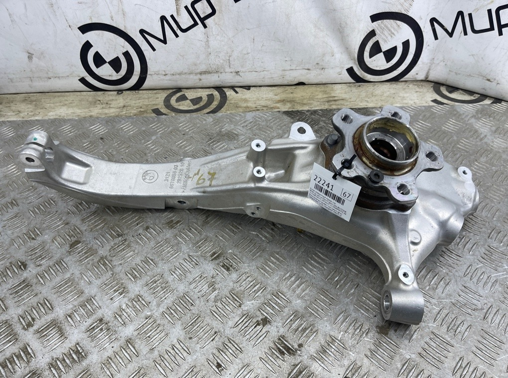 Кулак поворотный BMW X6 xDrive30d M Sport 2023 G06 B57D30B Перед. Лев.