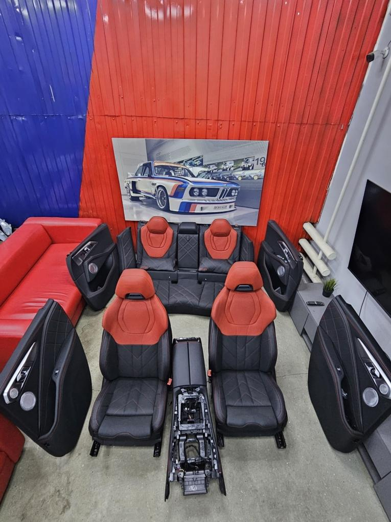 Салон Individual кожа BMW XM Label 2023 G09 S68B44A