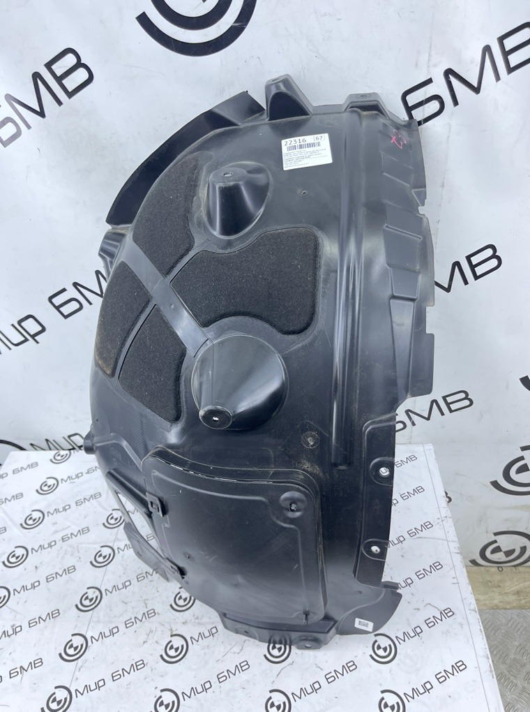 Подкрылок BMW X6 xDrive30d M Sport 2023 G06 B57D30B Перед. Лев.