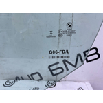 Стекло двери BMW X6 xDrive30d M Sport 2023 G06 B57D30B Перед. Лев.