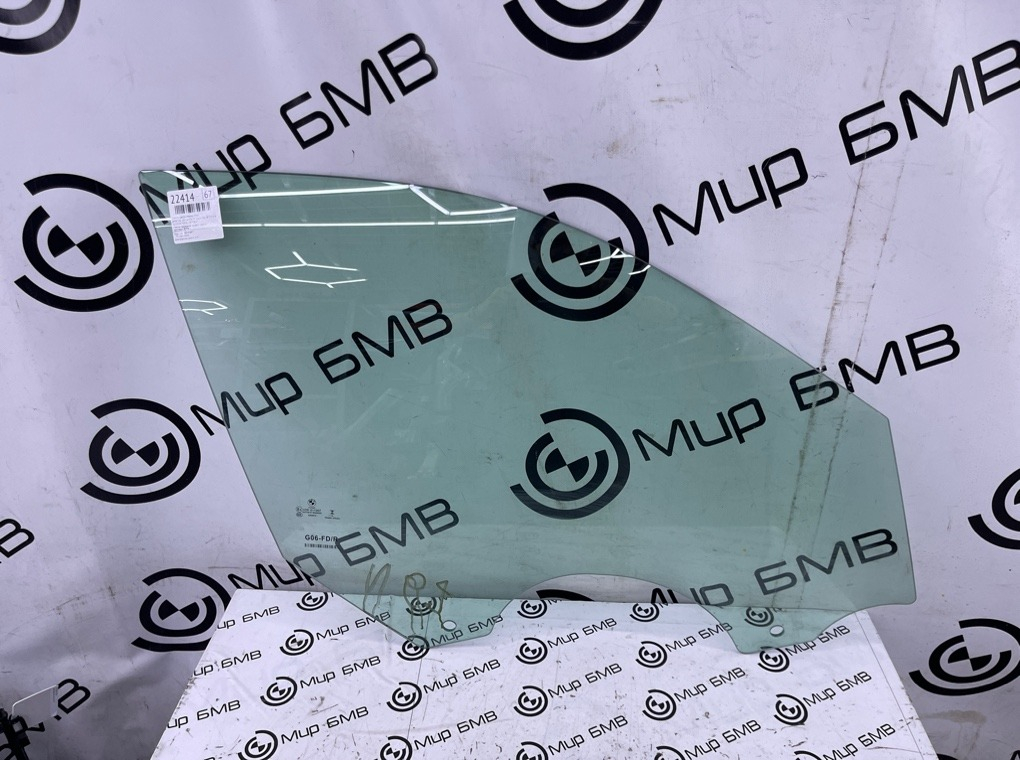 Стекло двери BMW X6 xDrive30d M Sport 2023 G06 B57D30B Перед. Прав.